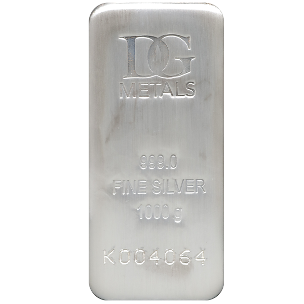 SILVER BARS KILO - KILO SILVER BAR DILLON GAGE - KSBDG