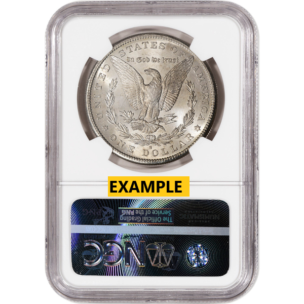 SILVER DOLLARS - 1880-S MORGAN SILVER DOLLAR NGC BU G.T. MORGAN LABEL - SDMO1880SNBUGTM