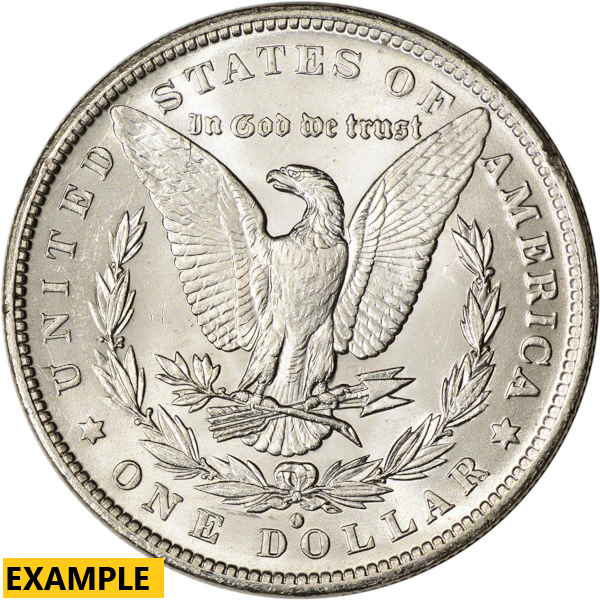 SILVER DOLLARS - 1884-O AMERICAN SILVER MORGAN DOLLAR BU - SDMO1884OBU