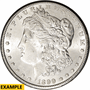 1899 O $1 U.S. SILVER MORGAN BU