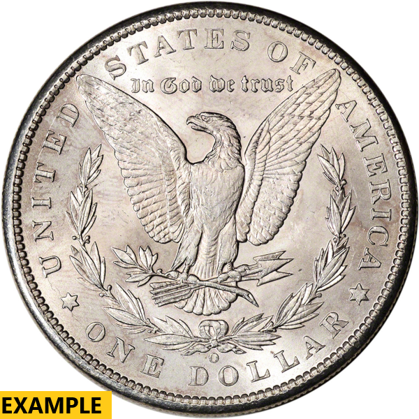 1899 O $1 U.S. SILVER MORGAN BU
