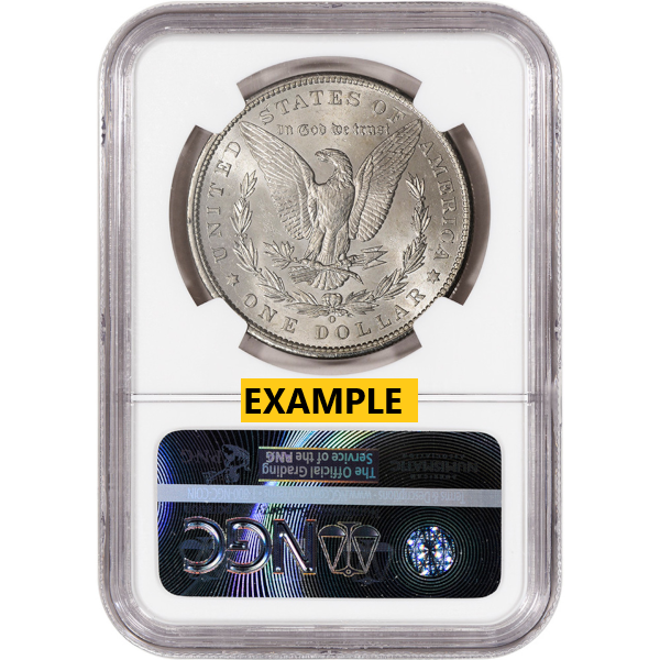 SILVER DOLLARS - 1899-O MORGAN SILVER DOLLAR NGC BU G.T. MORGAN LABEL - SDMO1899ONBUGTM