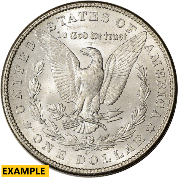 1902 O $1 U.S. SILVER MORGAN BU