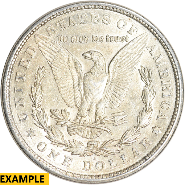 SILVER DOLLARS - 1921 $1 SILVER MORGAN S AU - SDMO1921SAU