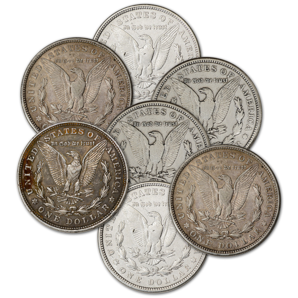 SILVER DOLLARS - AMERICAN SILVER DOLLAR 1921 MORGAN CLEANED OR EXCESSIVE WEAR - SDMO21LP