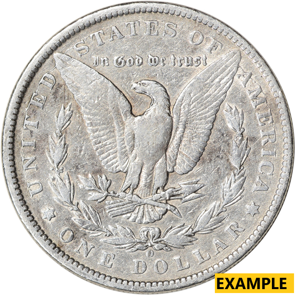 SILVER DOLLARS - AMERICAN SILVER MORGAN DOLLAR VERY GOOD DETAILS - SDMOVGLP